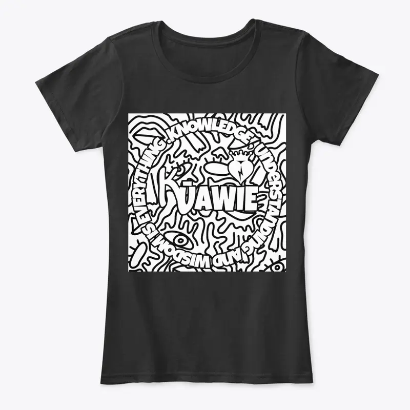 KŪAWIE  / Blk & Wht Design 