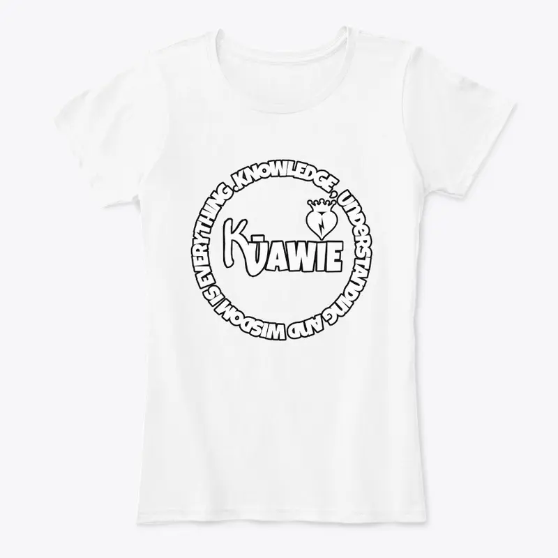 KŪAWIE  Logo  Blk &amp; Wht 